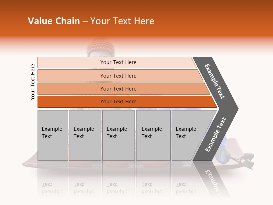 Fond Boudha Asie PowerPoint Template