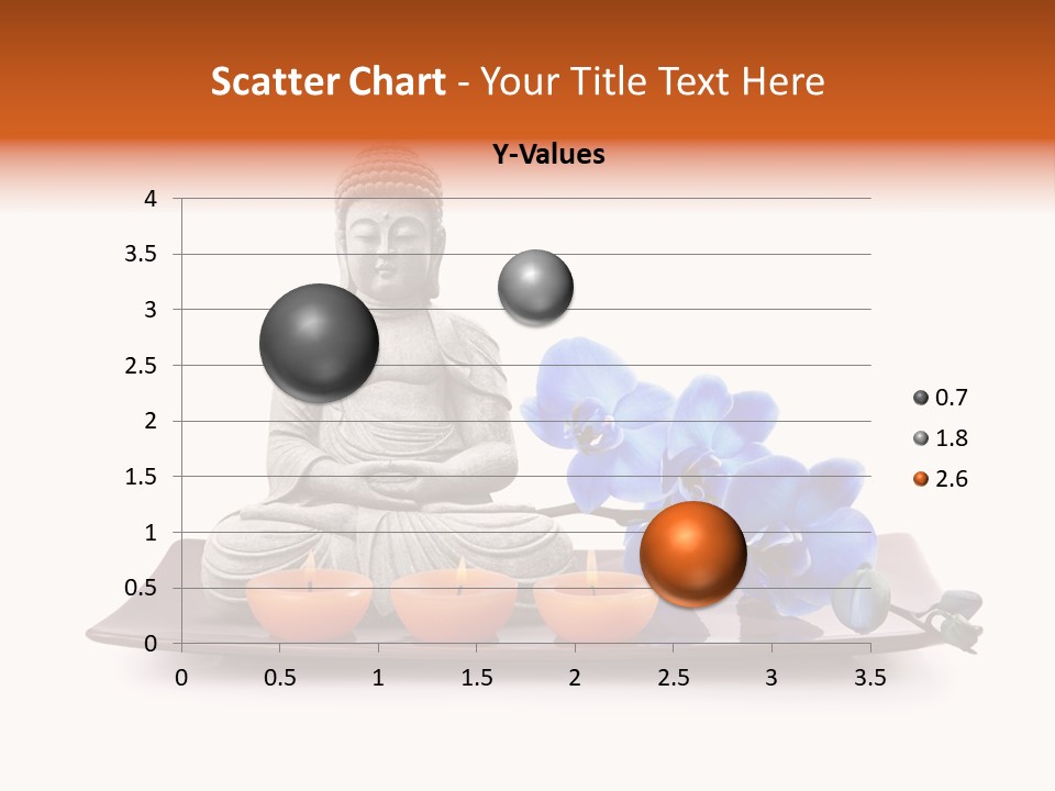 Fond Boudha Asie PowerPoint Template