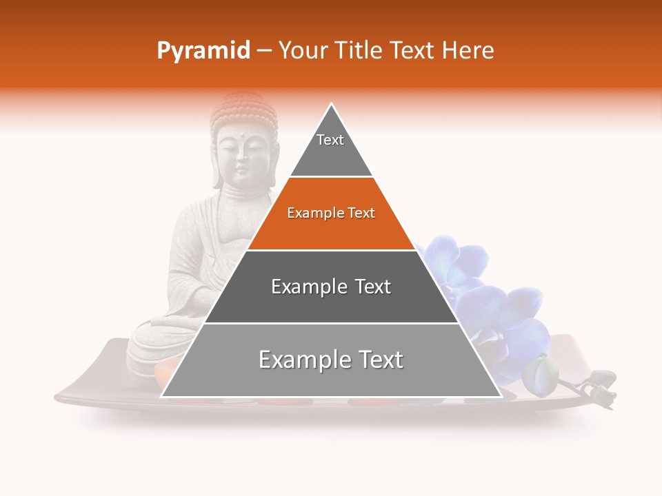 Fond Boudha Asie PowerPoint Template