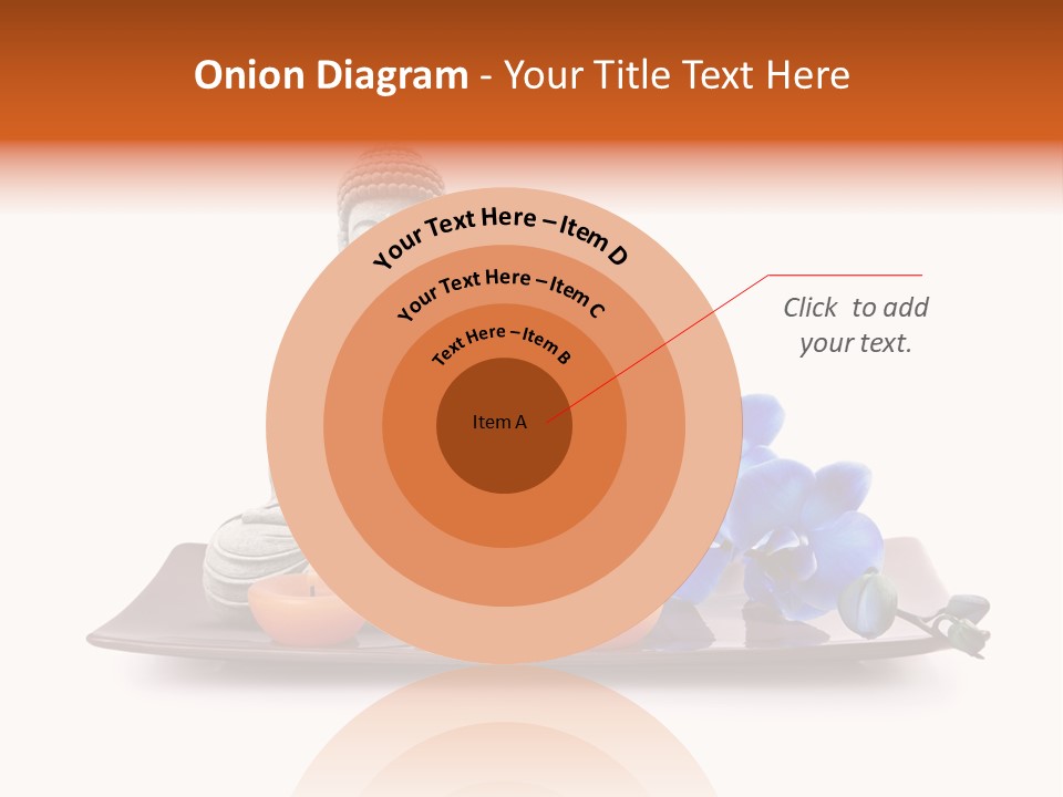 Fond Boudha Asie PowerPoint Template