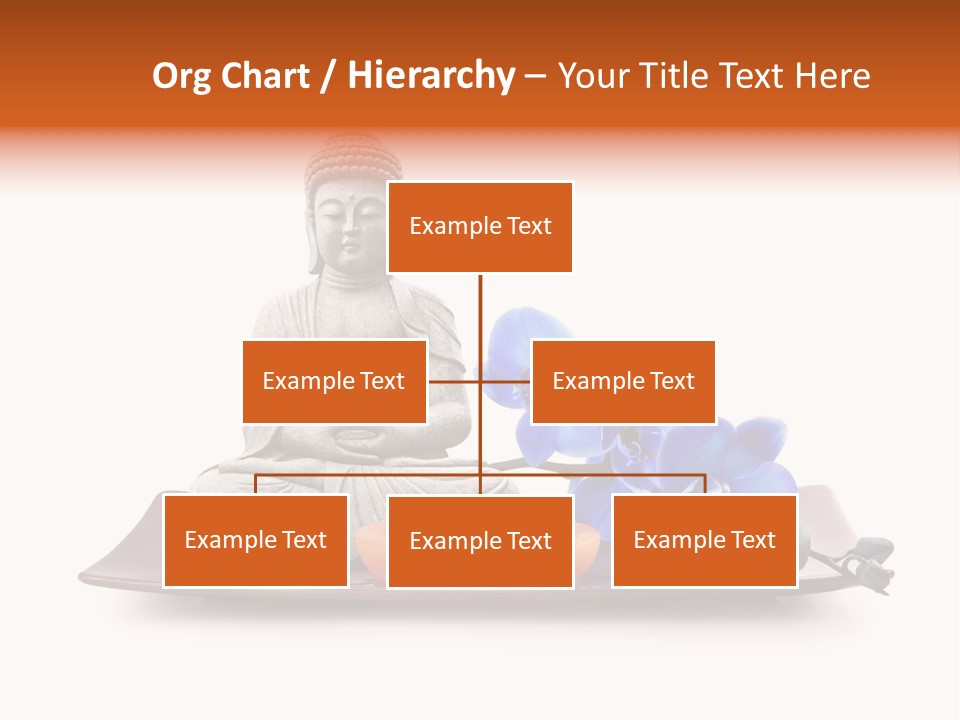 Fond Boudha Asie PowerPoint Template