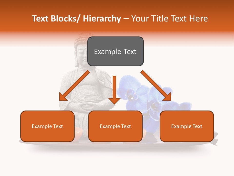 Fond Boudha Asie PowerPoint Template