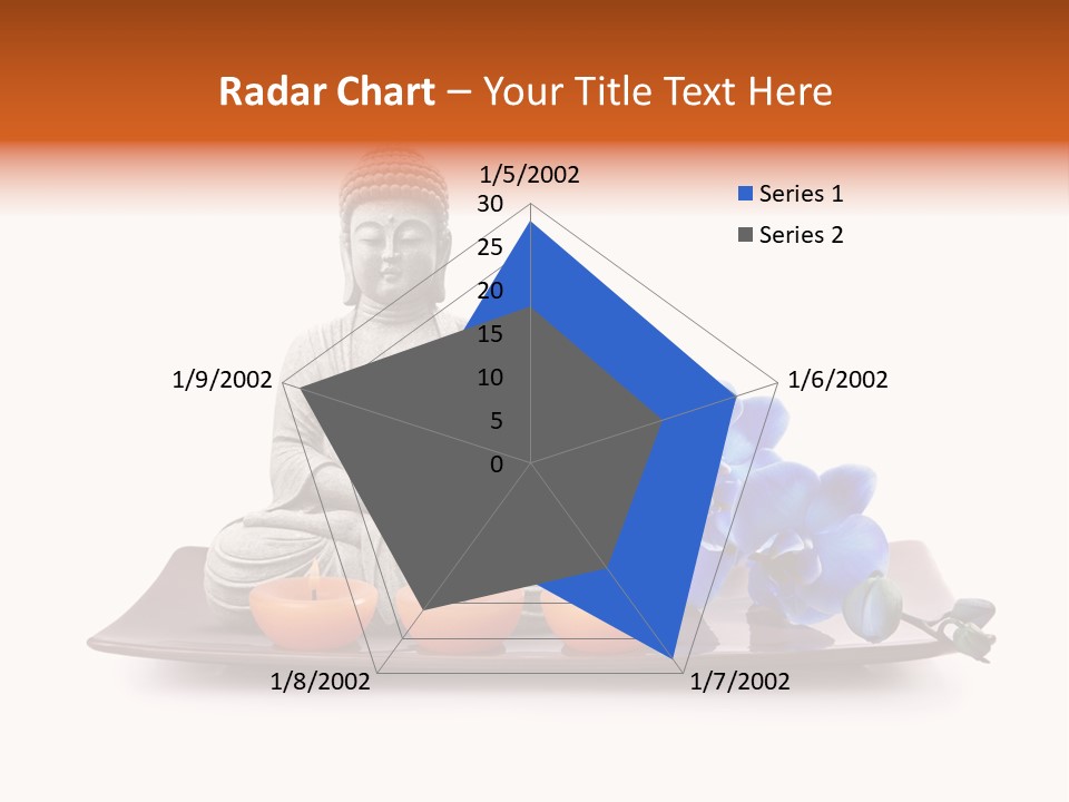 Fond Boudha Asie PowerPoint Template