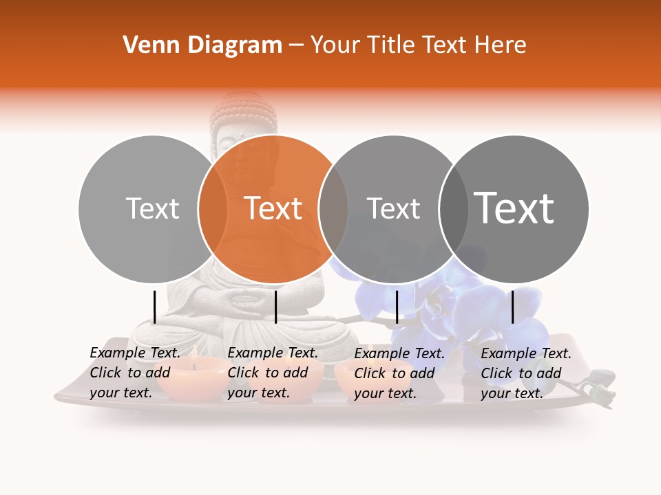 Fond Boudha Asie PowerPoint Template