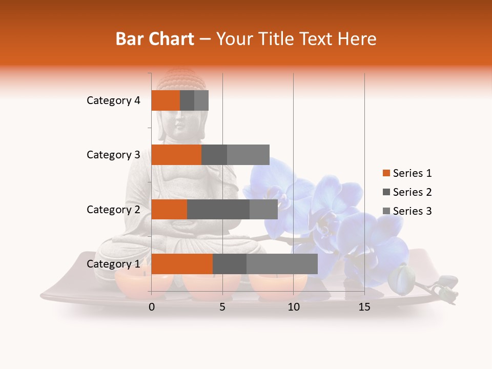 Fond Boudha Asie PowerPoint Template