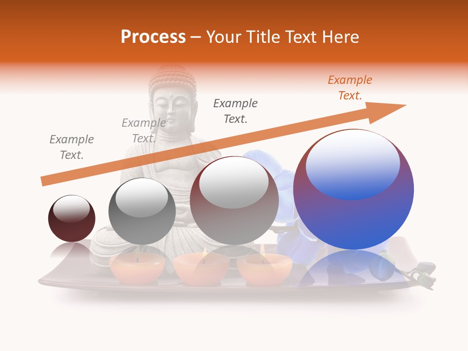 Fond Boudha Asie PowerPoint Template