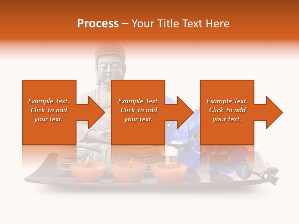 Fond Boudha Asie PowerPoint Template