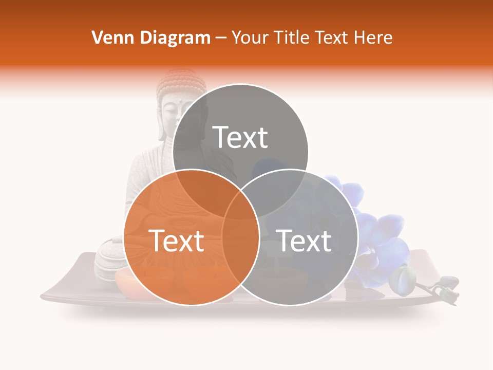 Fond Boudha Asie PowerPoint Template