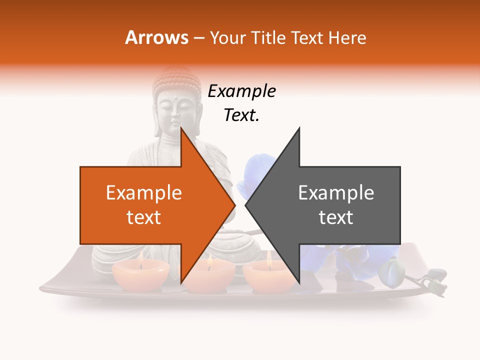 Fond Boudha Asie PowerPoint Template