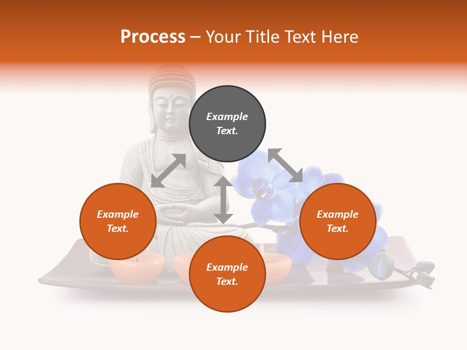 Fond Boudha Asie PowerPoint Template