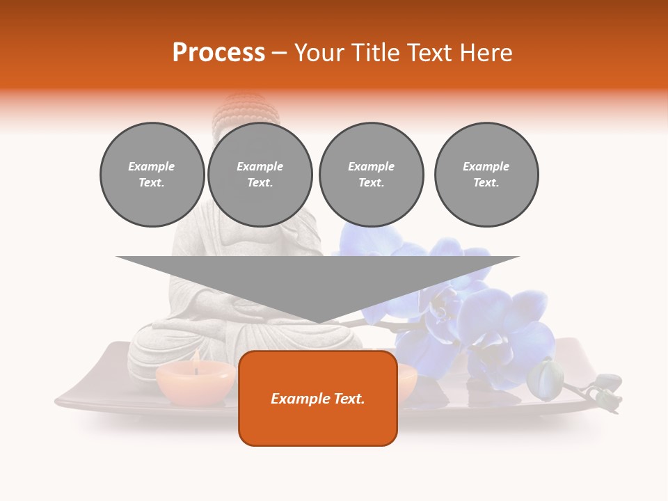 Fond Boudha Asie PowerPoint Template