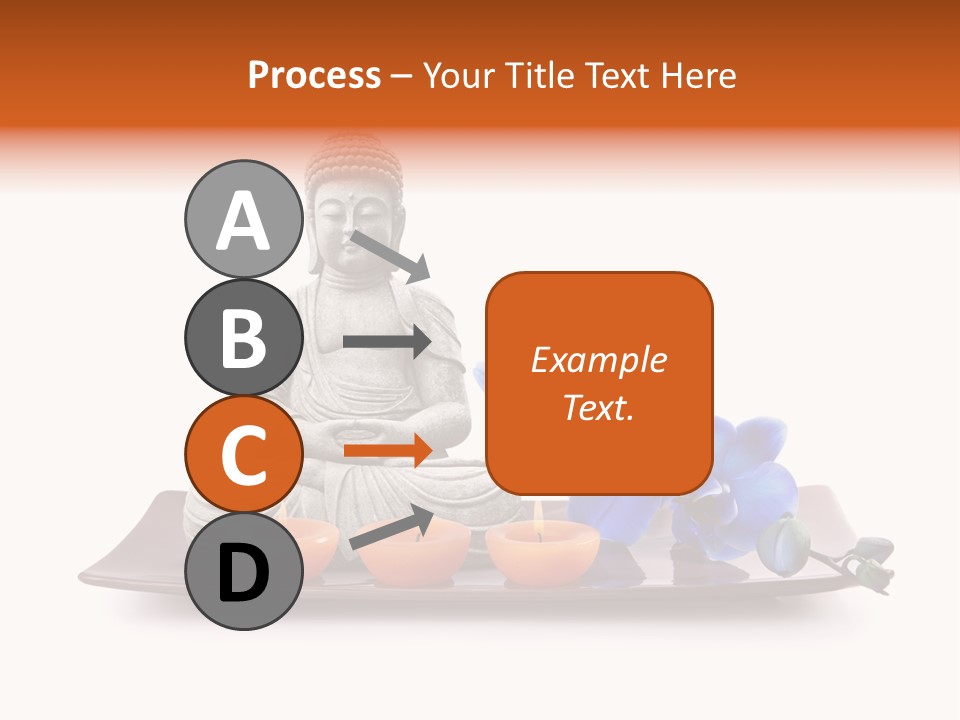 Fond Boudha Asie PowerPoint Template