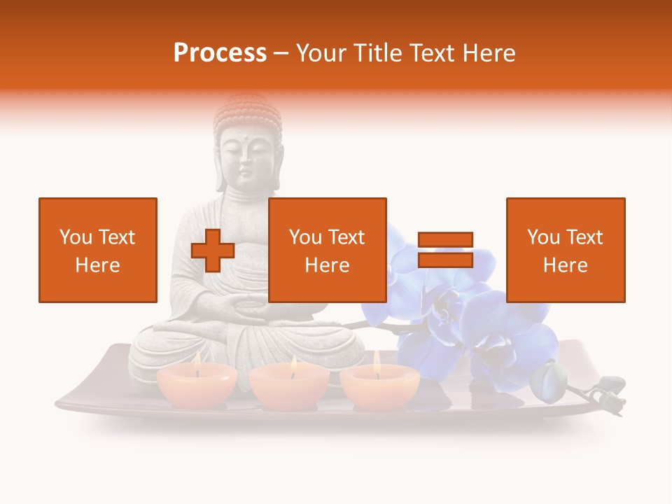 Fond Boudha Asie PowerPoint Template