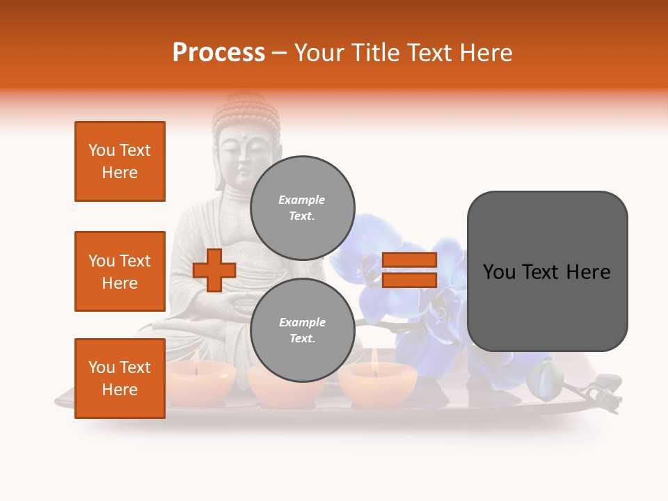 Fond Boudha Asie PowerPoint Template