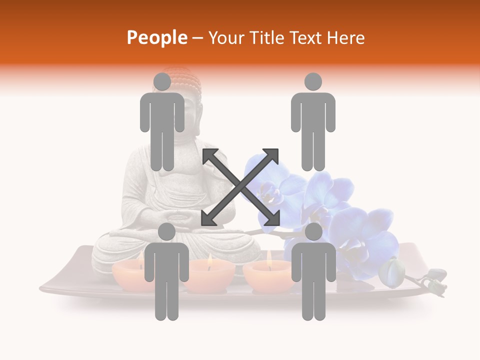 Fond Boudha Asie PowerPoint Template