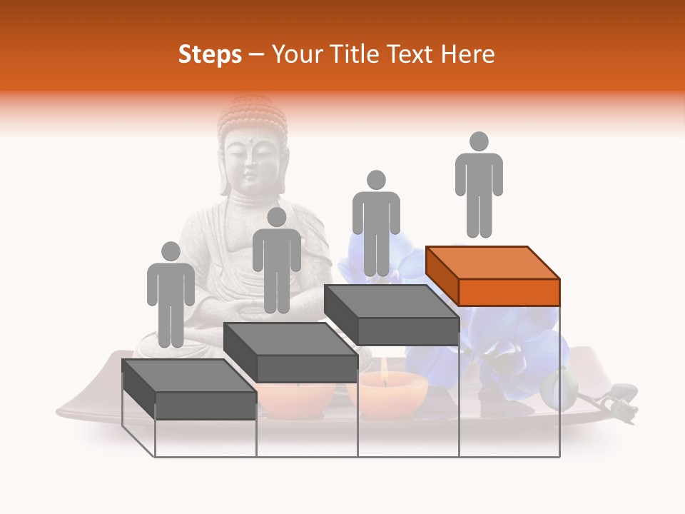 Fond Boudha Asie PowerPoint Template