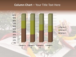 Vegetarisch Gartenfest Basilikum PowerPoint Template