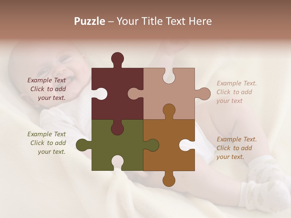 Happy Child Childhood PowerPoint Template