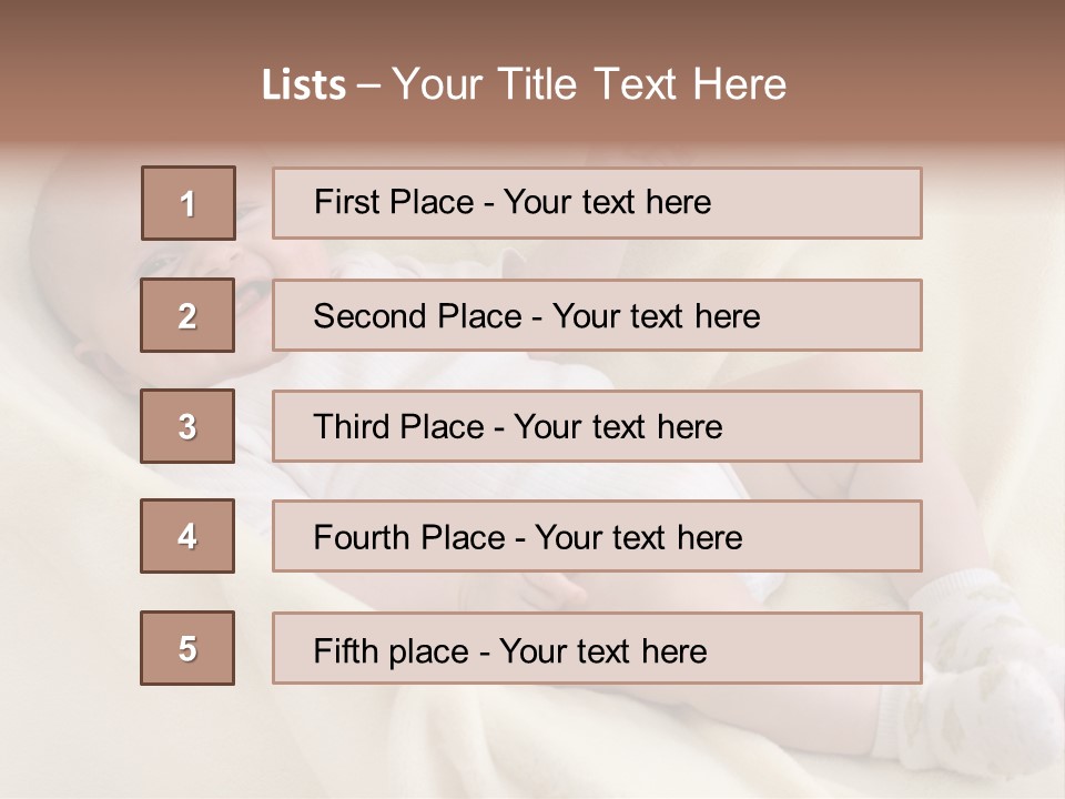 Happy Child Childhood PowerPoint Template