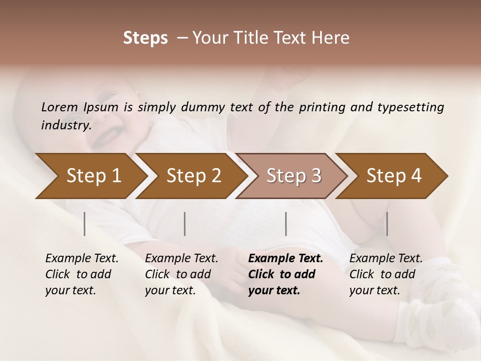 Happy Child Childhood PowerPoint Template