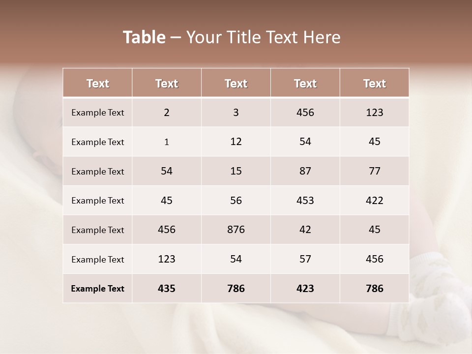 Happy Child Childhood PowerPoint Template