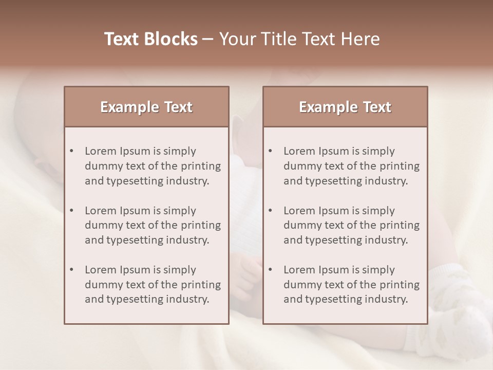 Happy Child Childhood PowerPoint Template