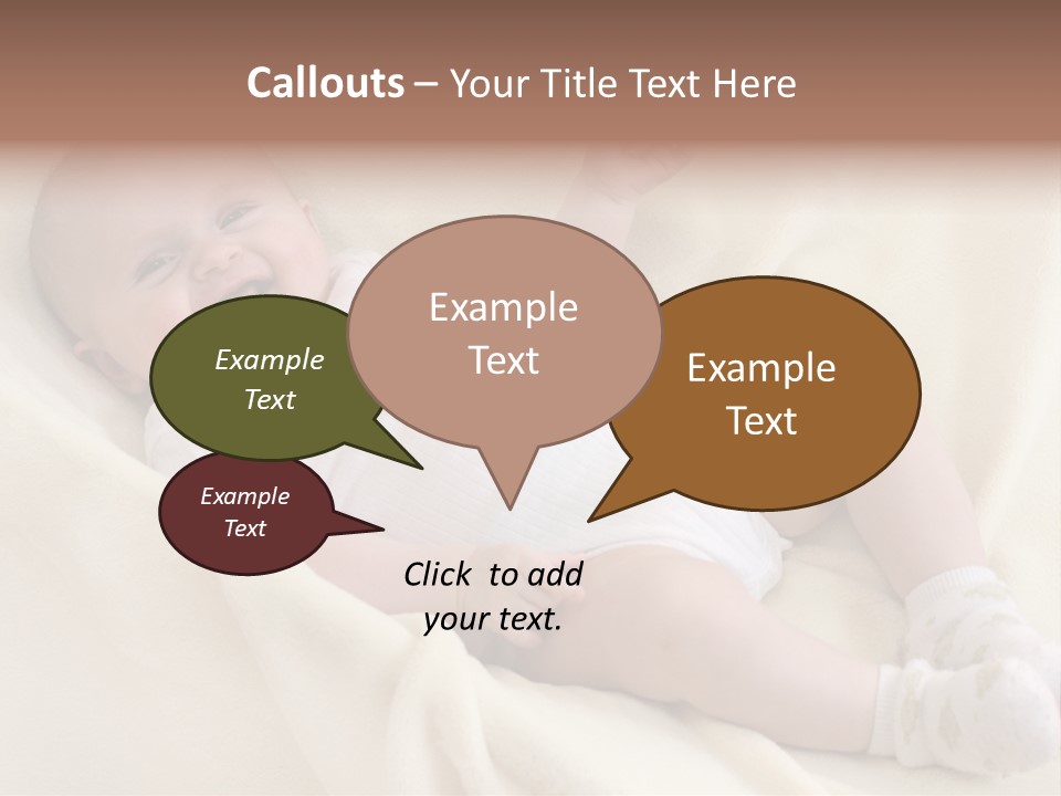 Happy Child Childhood PowerPoint Template