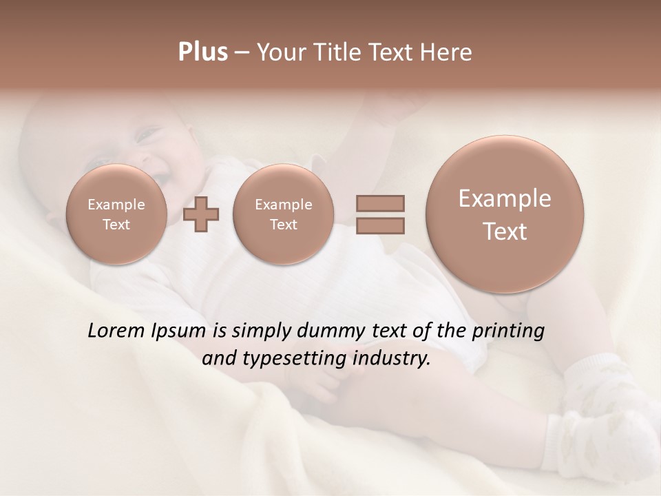 Happy Child Childhood PowerPoint Template
