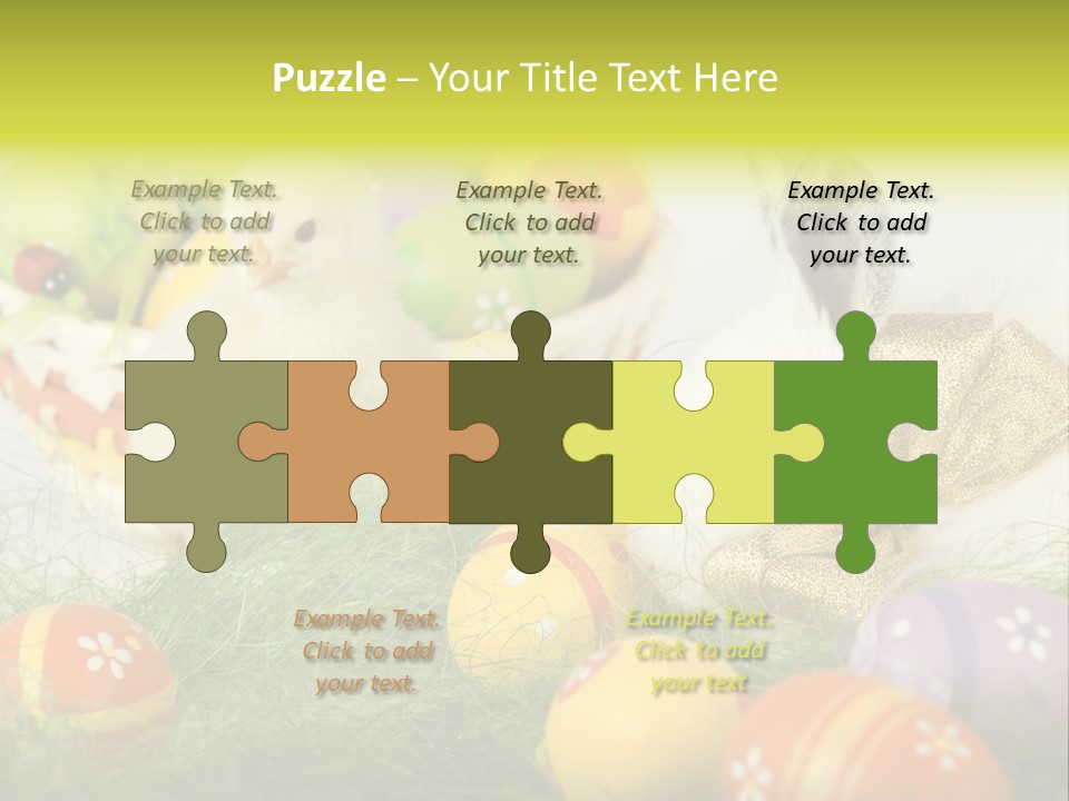 Gold Painted Traditional PowerPoint Template