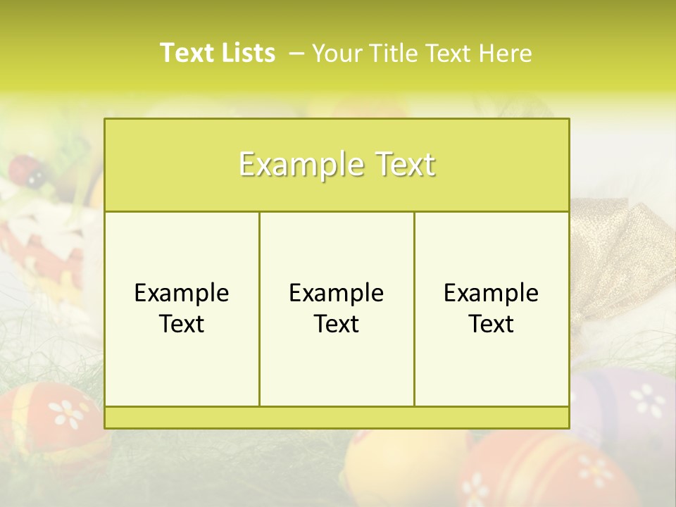 Gold Painted Traditional PowerPoint Template