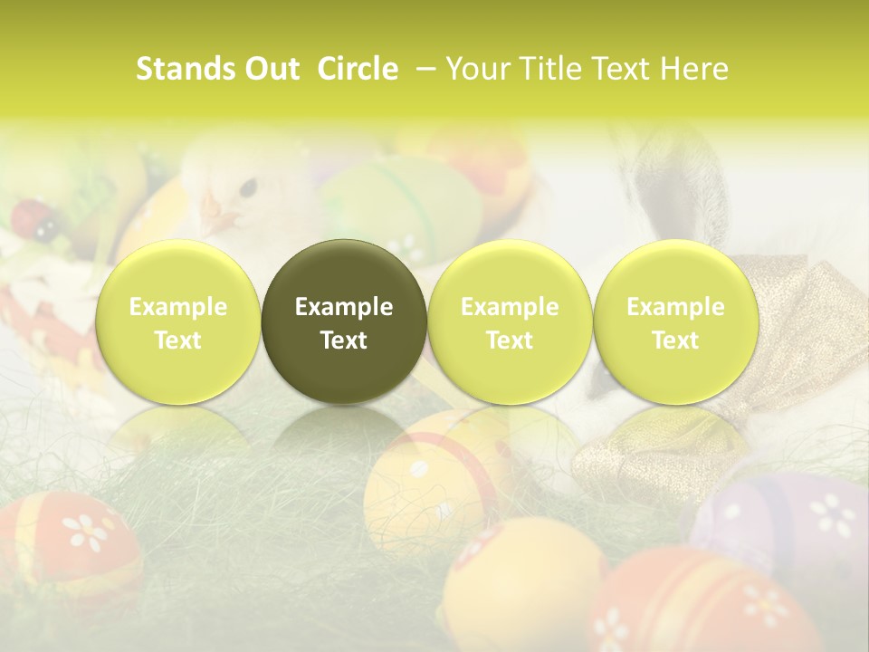 Gold Painted Traditional PowerPoint Template