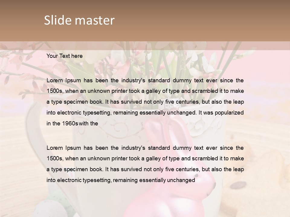 Freude Schokolade Christlich PowerPoint Template