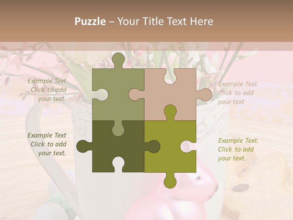 Freude Schokolade Christlich PowerPoint Template