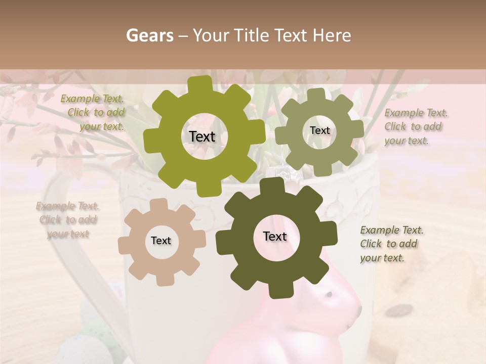 Freude Schokolade Christlich PowerPoint Template