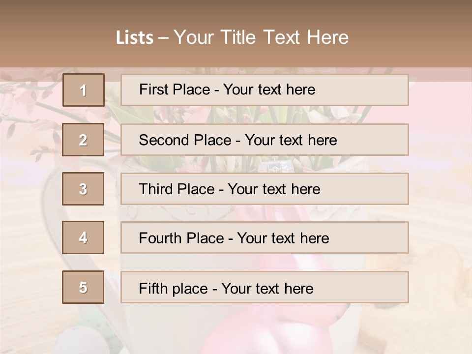 Freude Schokolade Christlich PowerPoint Template