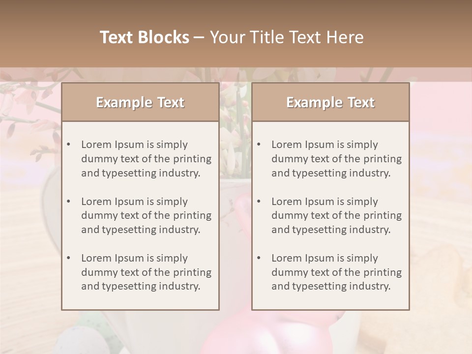 Freude Schokolade Christlich PowerPoint Template