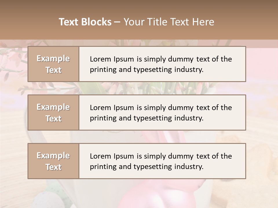 Freude Schokolade Christlich PowerPoint Template