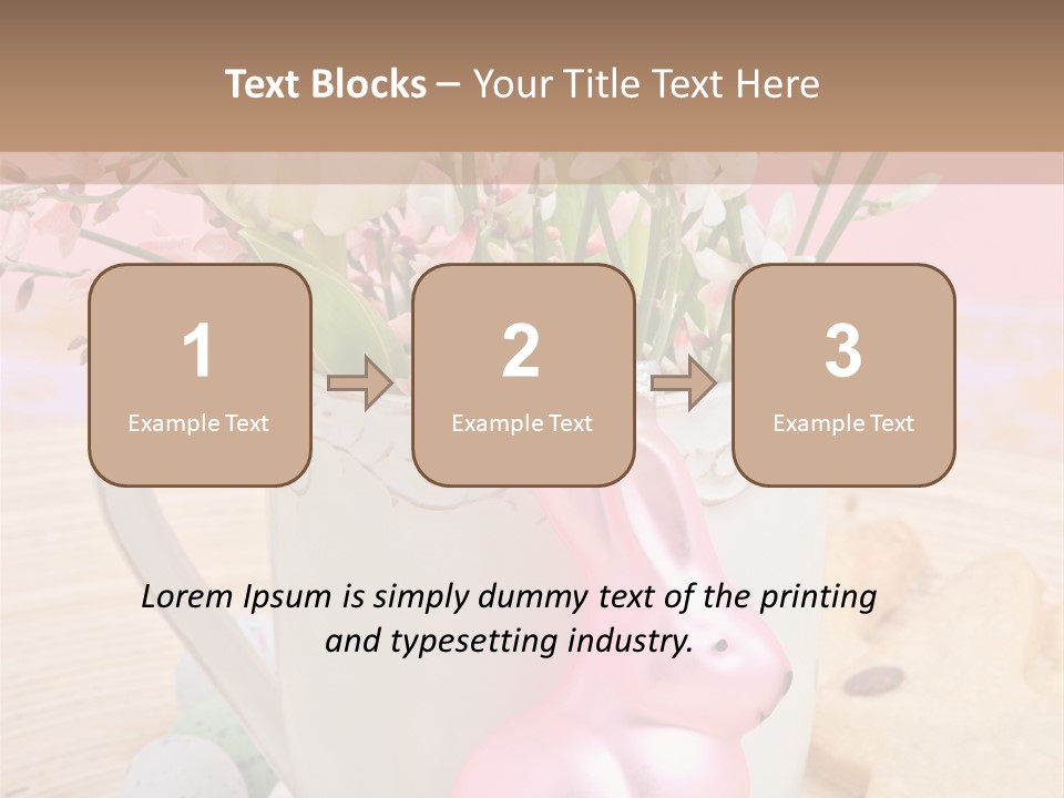 Freude Schokolade Christlich PowerPoint Template