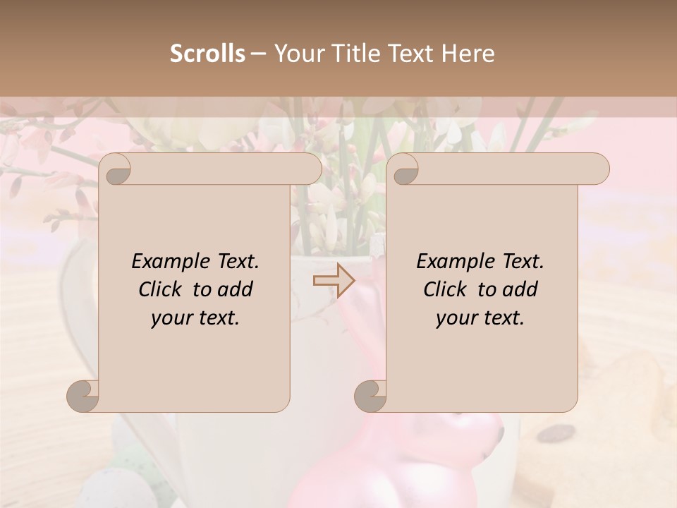 Freude Schokolade Christlich PowerPoint Template