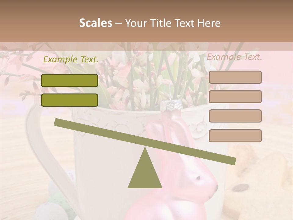 Freude Schokolade Christlich PowerPoint Template