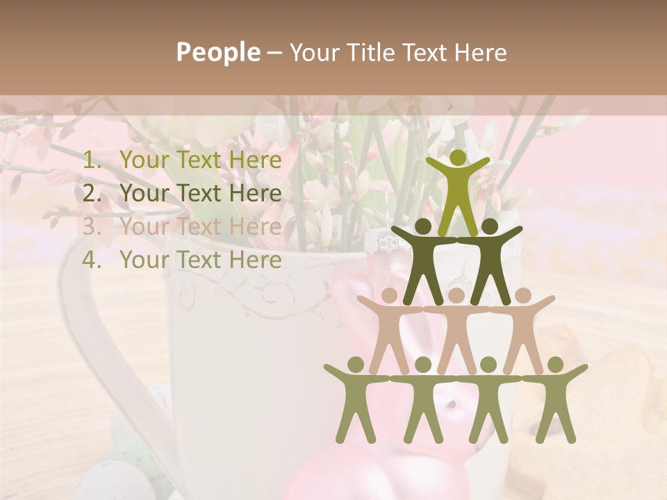 Freude Schokolade Christlich PowerPoint Template