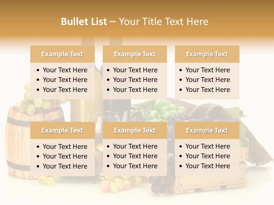 Pink Branch Harvest PowerPoint Template
