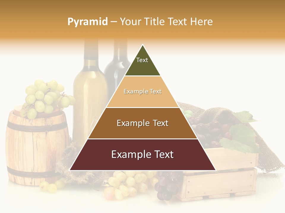 Pink Branch Harvest PowerPoint Template