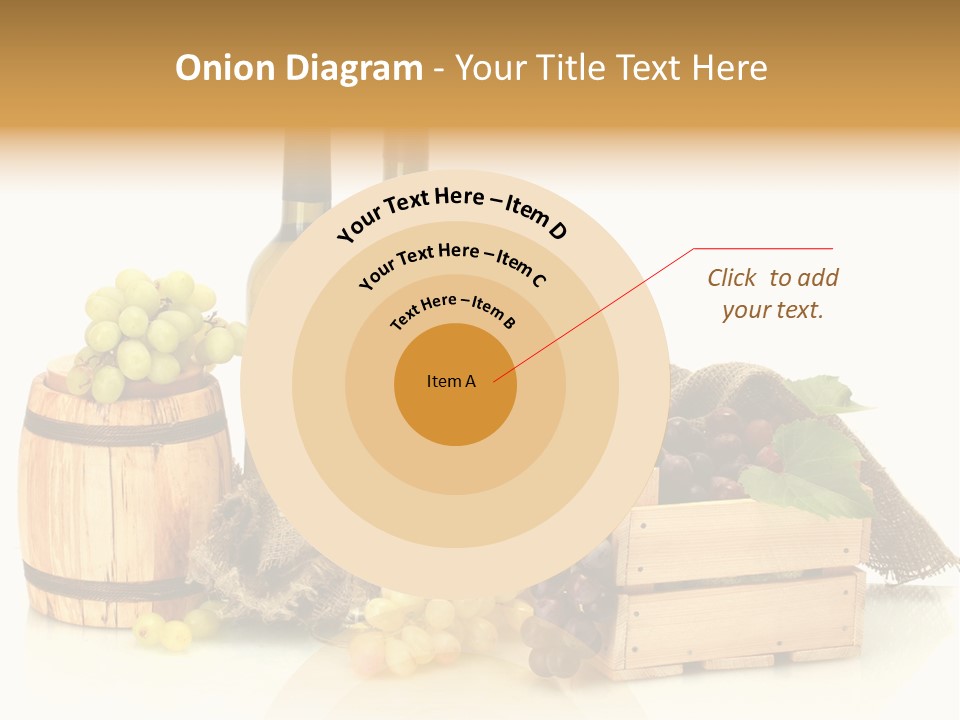 Pink Branch Harvest PowerPoint Template