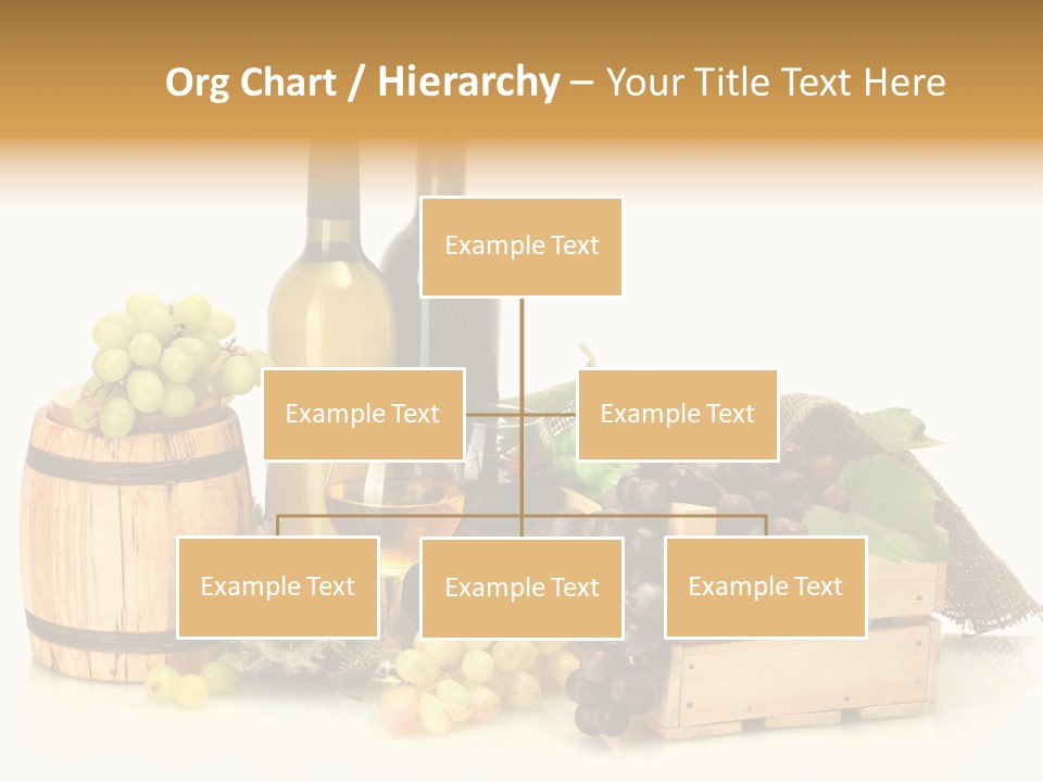 Pink Branch Harvest PowerPoint Template