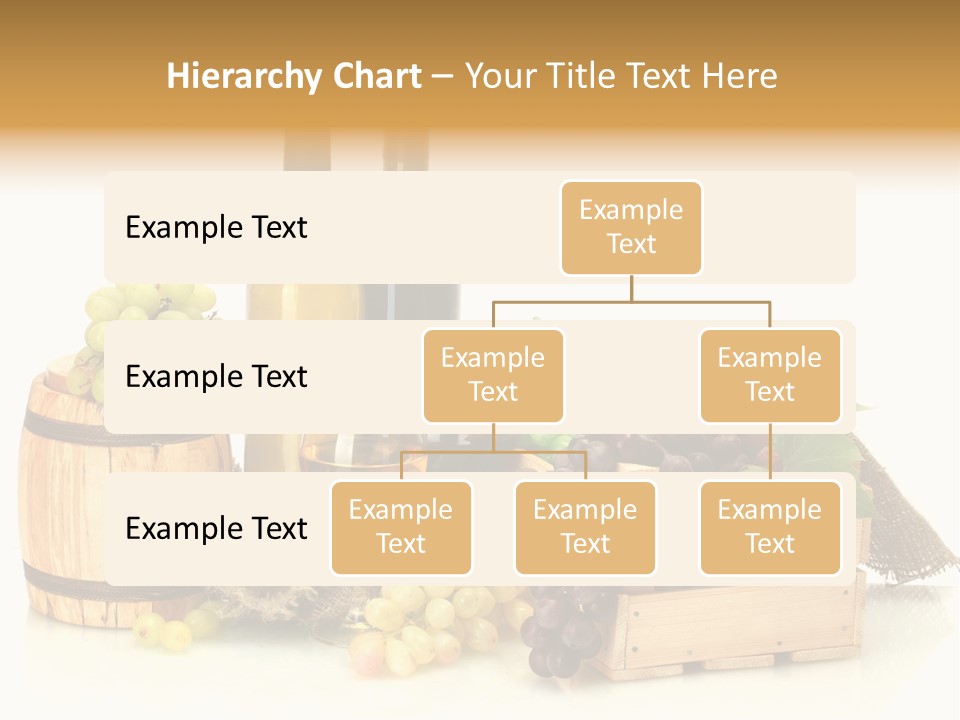Pink Branch Harvest PowerPoint Template