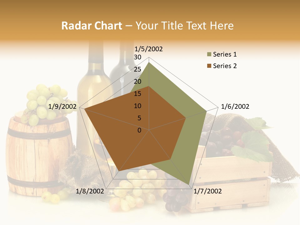 Pink Branch Harvest PowerPoint Template