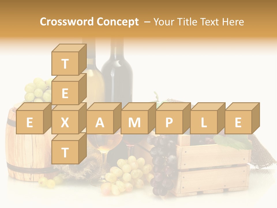 Pink Branch Harvest PowerPoint Template