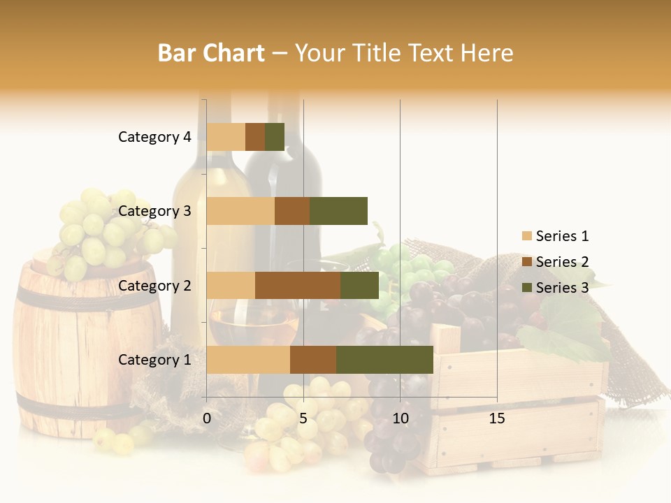 Pink Branch Harvest PowerPoint Template