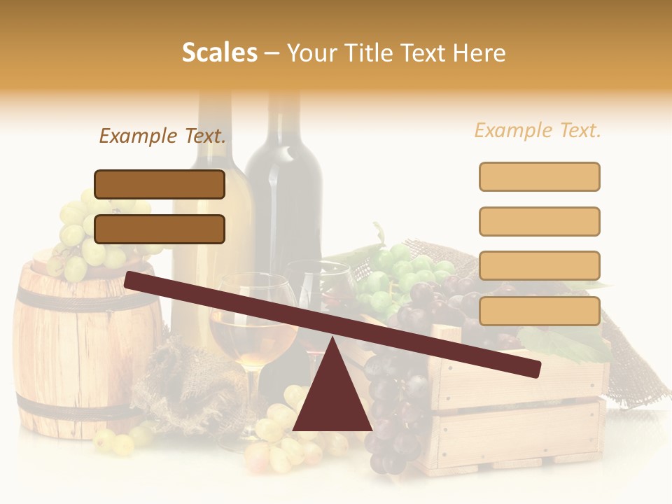 Pink Branch Harvest PowerPoint Template